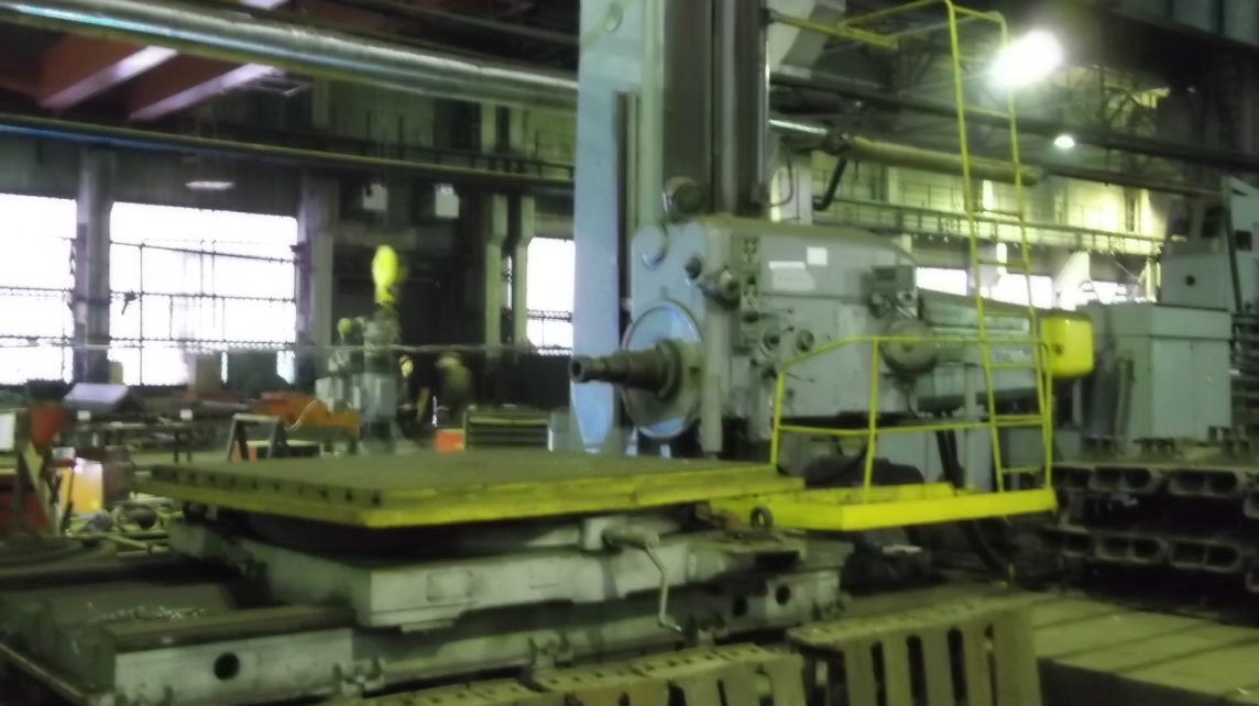 SVERDLOV Floor Type Horizontal Borer 2E656R, spindle 160 mm, table 2500×2000, X 3200 mm machine gallery