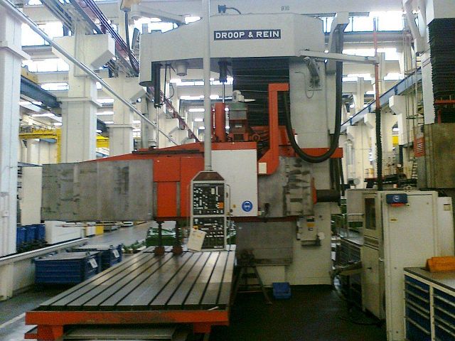 DROOP & REIN CNC Bed Type Mill LFAS 2000 kc N, table 2000×4260 mm, XZW 3300x350x1300 mm (1983) machine gallery