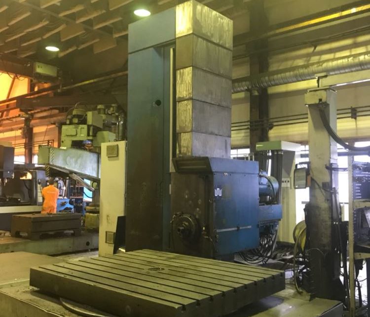 UNION CNC Horizontal Borer BFK 150 CNC, spindle 150 mm, table 2000×1600 ...