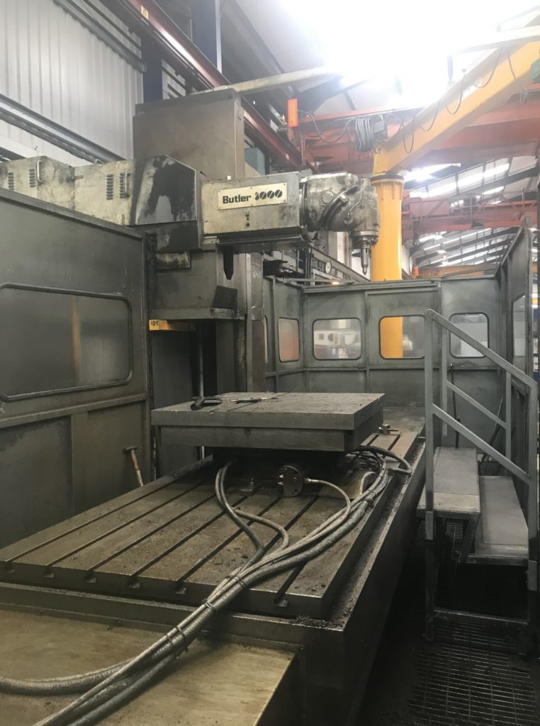 BUTLER CNC Bed Mill TE3000 CNC – 3m capacity with ATC | Machinery Delivery