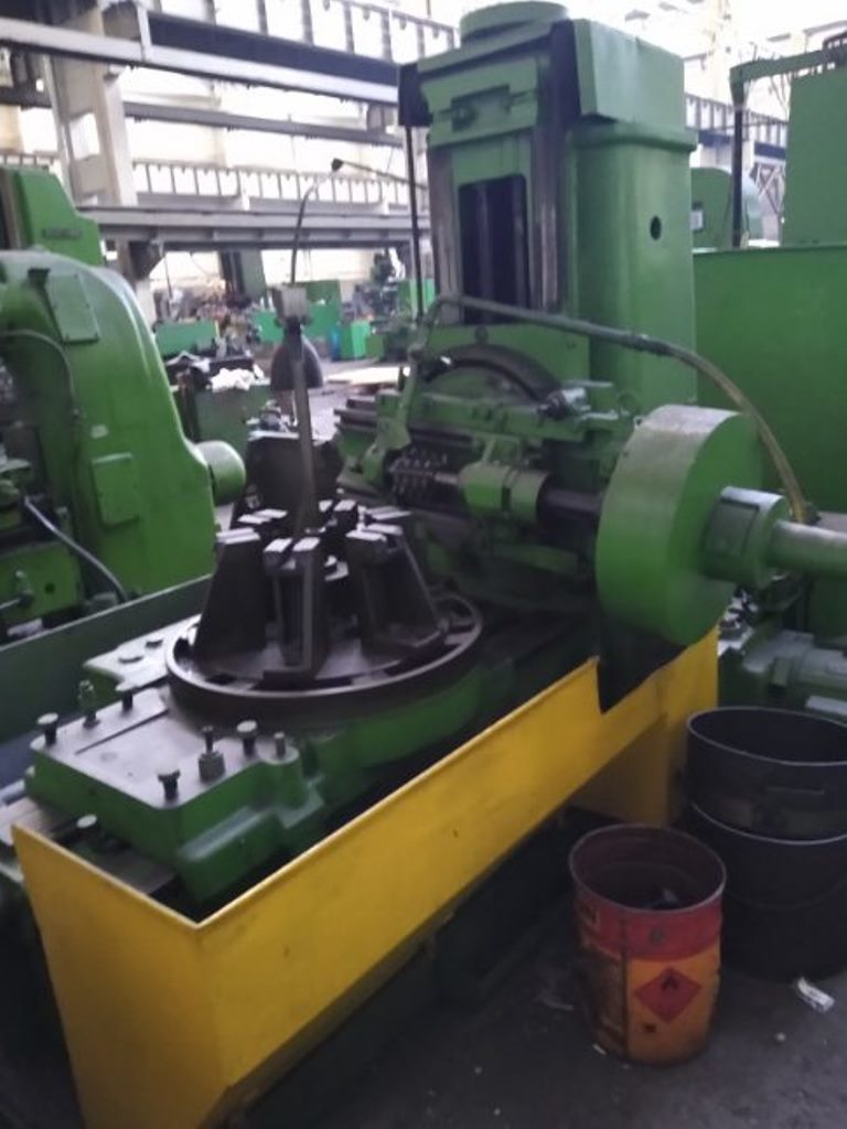 WMW MODUL Gear Hobber ZFWZ 1000×10, gear diameter 1000 mm, module 10 ...