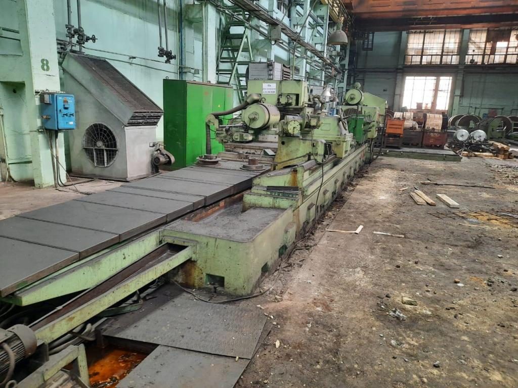 FRIEDRICH SCHMALTZ Roll Grinder R 8/6000, capacity DxL 800×6000 mm
